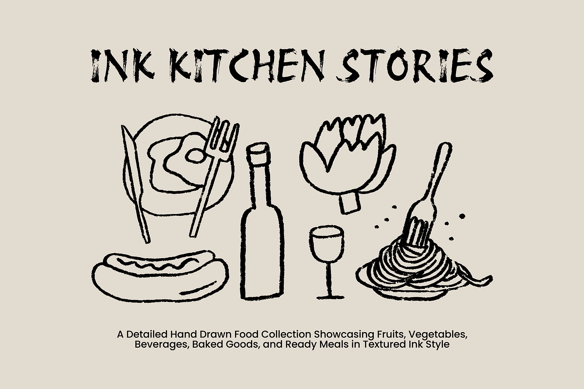 FOOD BUNDLE Vol.2: All 5 in 1, a Food Illustration by Veyla (Photo 5 of 51)
