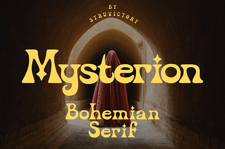 Mysterion Bohemian Mystical Serif
