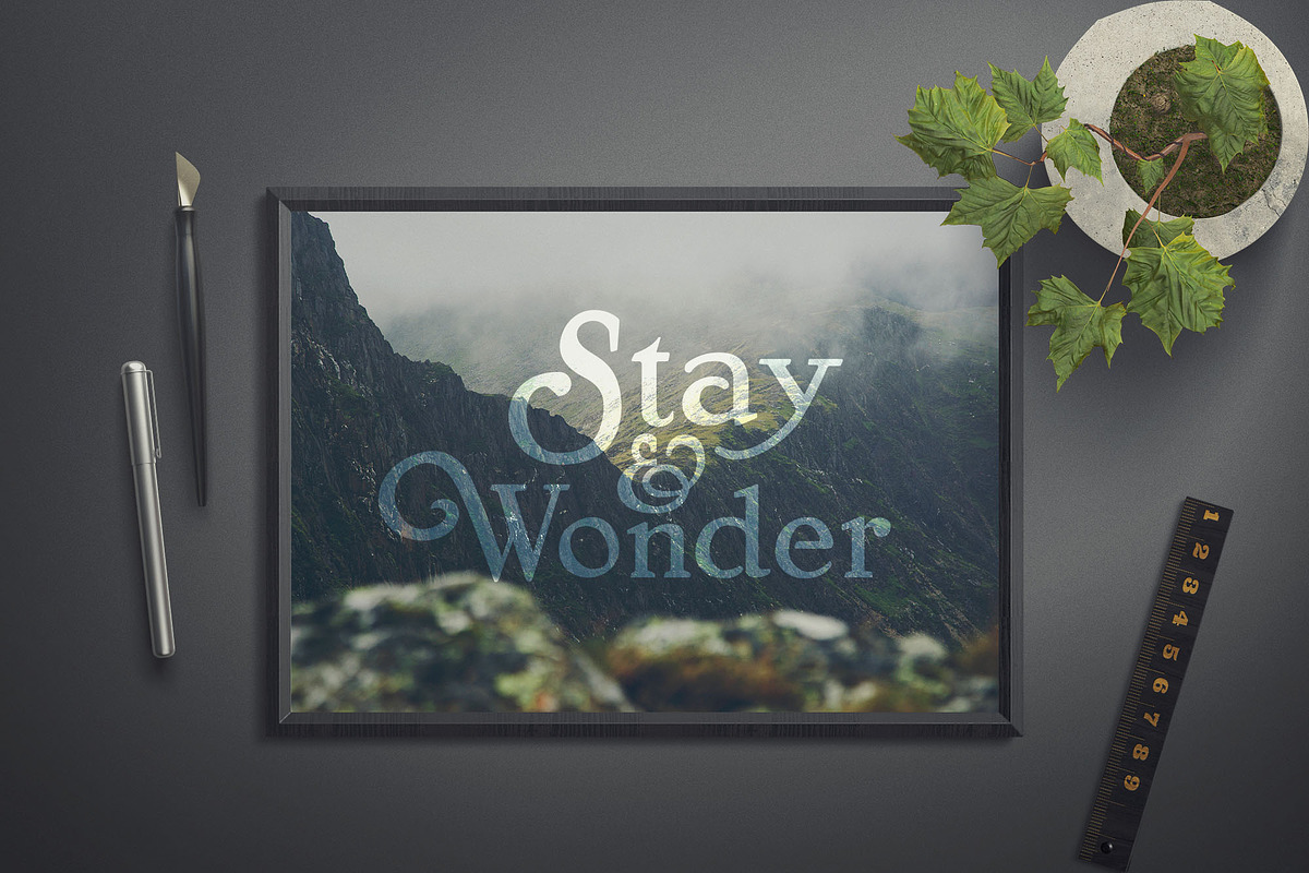 Misty Meadow - Mystical Serif Font preview 6