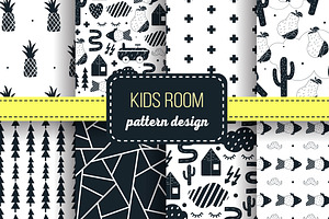 monochrom rids pattern