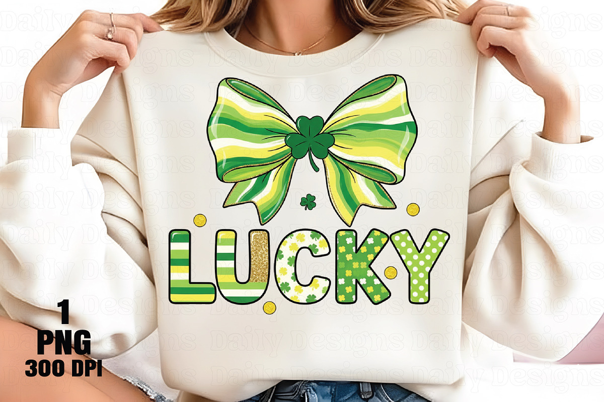 St Patricks Day Lucky png, an Illustration by Daily.Designs (Photo 2 of 5)