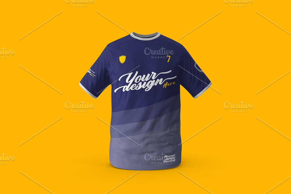 Men's Soccer Jerseys Mockup, a Shirt Mockup by Aprndy85 (Photo 2 of 3)