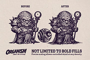 Organism - Ink System (Illustrator), a Brush Add-On by G.A.R.M. Company (Thumbnail 6 of 11)