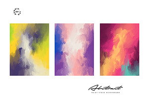 35 Abstract Paint Background Bundle