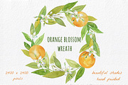 Orange Blossom - Watercolor handmade, an Illustration by MaraquelaStudio (Thumbnail 3 of 6)