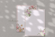 Floral Notepad Template | 33 Designs, a Stationery Template by slowlivecreate (Thumbnail 3 of 15)