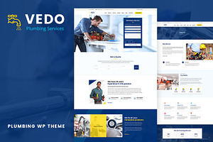 Vedo - Best Plumbing WordPress Theme