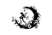 vintage Magical Fairy Moon Set, an Object Graphic by jahid234 (Thumbnail 13 of 13)
