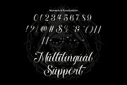 Nocthane - Tatto Style Font, a Blackletter Font by Flawless And Co (Thumbnail 8 of 10)