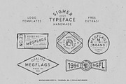 Handmade Sigher Typeface, a Font by Megflags (Thumbnail 4 of 7)