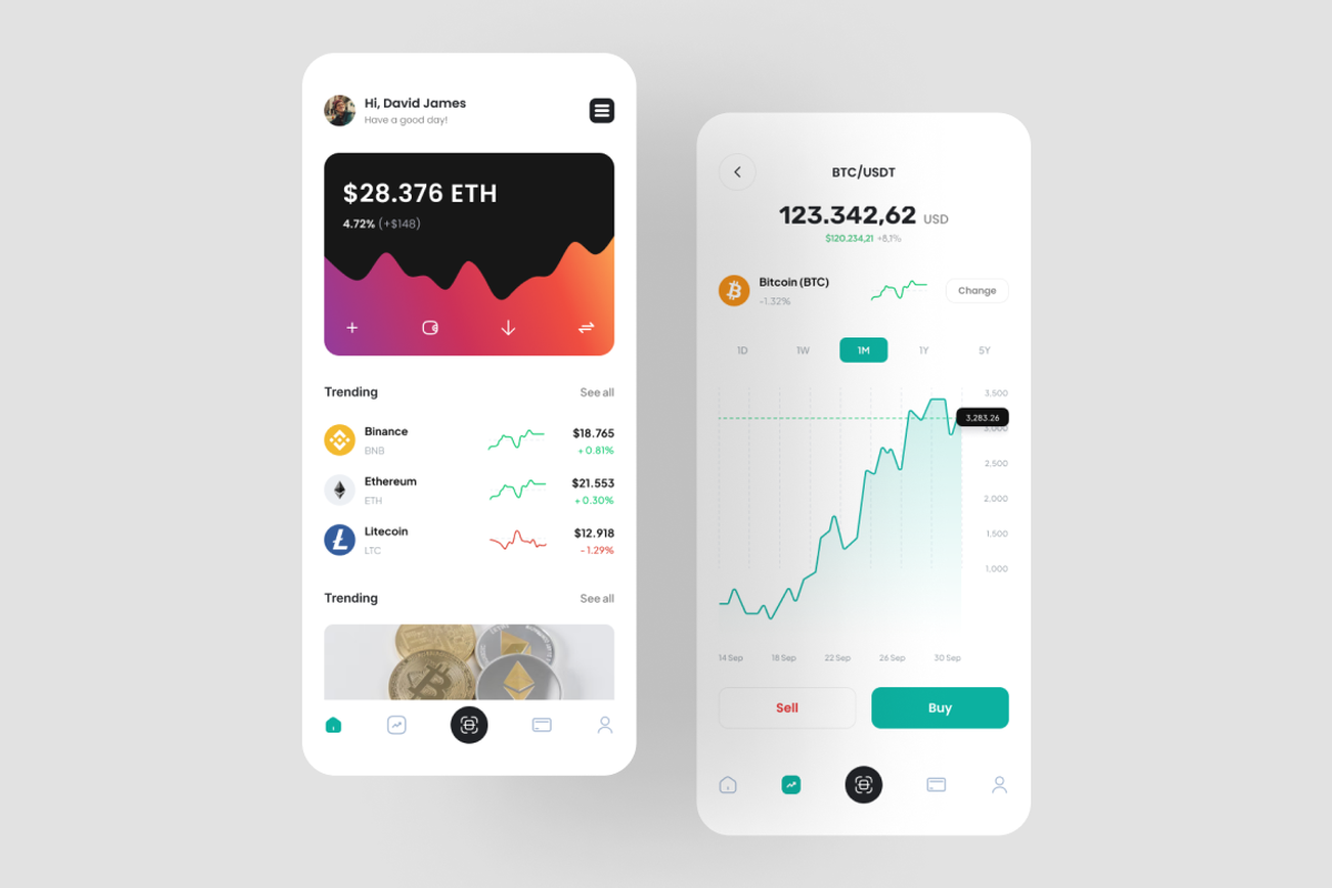 Nova - Crypto App UI Kit, an UI Kit Template by iDoodle Studio (Photo 2 of 4)