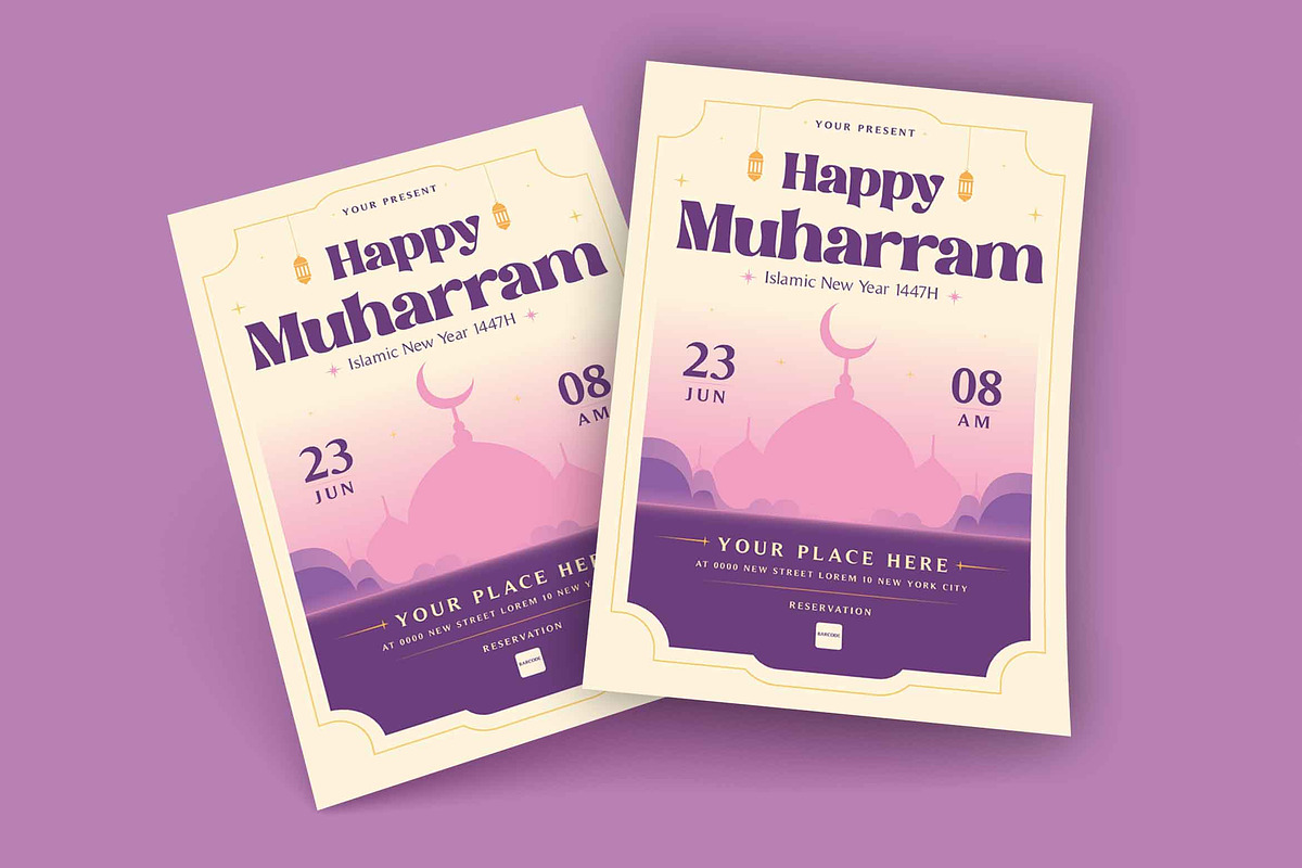 Muharram Flyer Template, a Flyer Template by megarez (Photo 3 of 3)