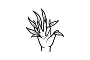Hand Plant Growth Bundle, an Illustration by yasushie (Thumbnail 23 of 31)