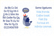 The Thief Bird · Kids San Serif Font, a Sans Serif Font by Isa De Gregorio (Thumbnail 7 of 9)