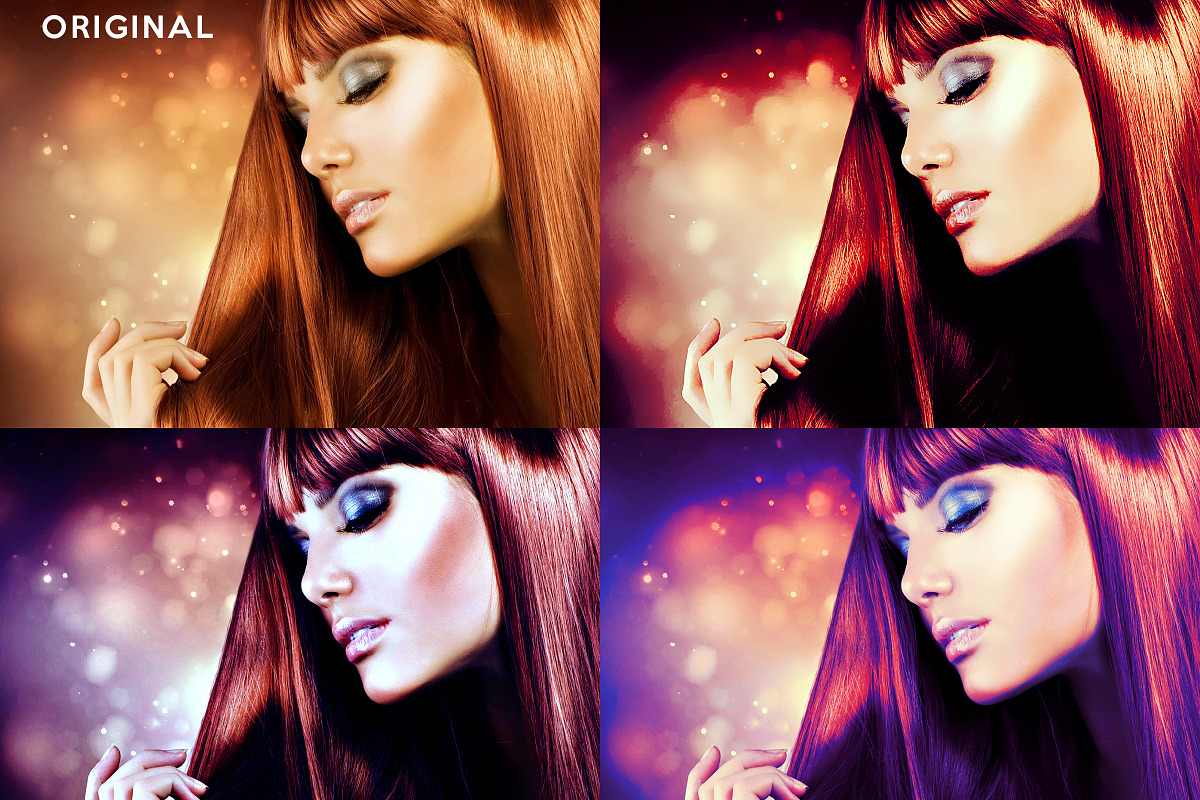 Set 2. 28 Photoshop Lighting Actions, an Action Add-On by JasGraphicTools (Photo 2 of 4)