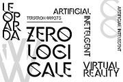 Leopard Futuristic Y2K Font, a Sans Serif Font by WhymoreArt (Thumbnail 5 of 9)
