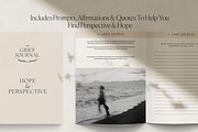 The Grief Journal Canva, a Presentation Template by HelloKarla (Thumbnail 4 of 9)