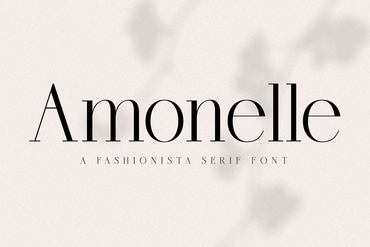 Amonelle Serif, a Serif Font by Prestige Artsy Studio (Photo 1 of 9)