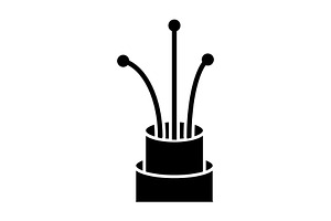 Cable icon template