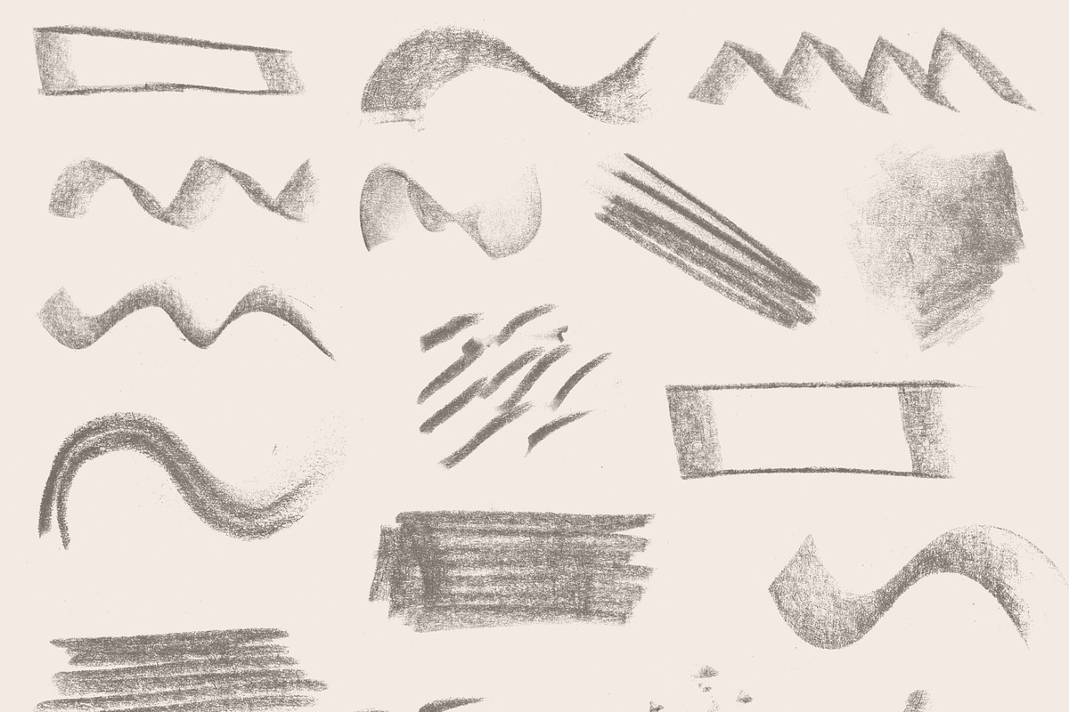 PASTEL stamps Photoshop/Procreate, a Brush Add-On by Andreen (Photo 7 of 8)