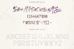 Supreme Spirit Brush Font