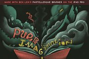 Procreate Pastellesque Brushes, a Brush Add-On by Ben Lew Illustration (Thumbnail 4 of 5)