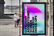 Warsaw Citylight Ad Bus Stop 8 v1, an Advertising Mockup by Graphic Shelter (Thumbnail 2 of 6)