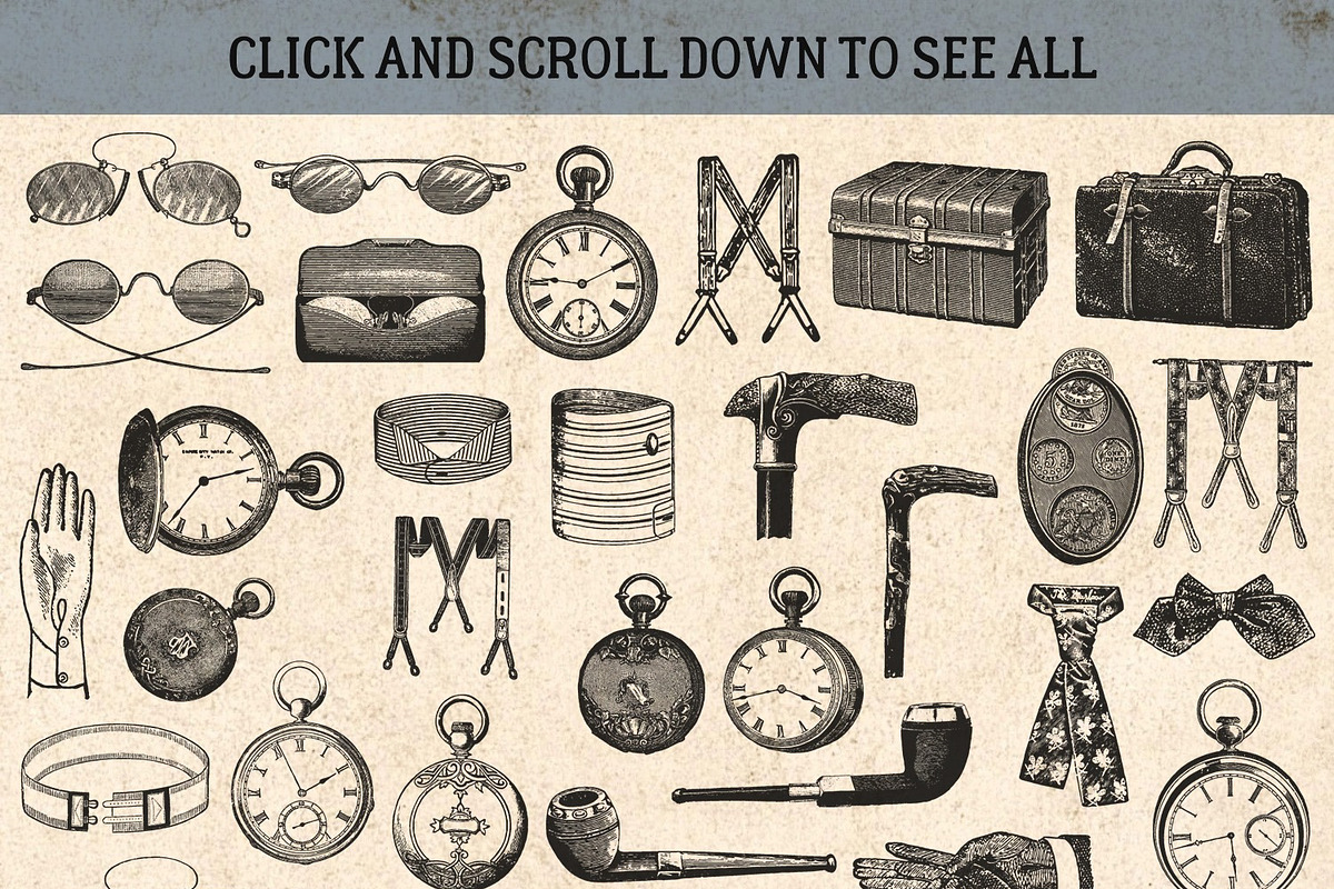 87% OFF Vintage Bundle - Free Update, an Animal Illustration by Brigantine Designs (Photo 21 of 21)