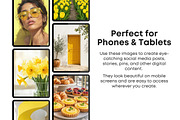 Yellow Aesthetic Stock Photos, a Beauty & Fashion Photo by Selenique Studio (Thumbnail 5 of 11)