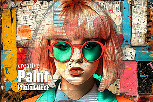 Creative Paint Photo Effect