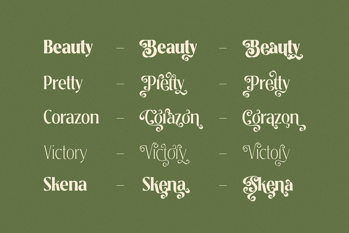 True Sage - Decorative Serif Family, a Font by creativemedialab (Photo 14 of 16)