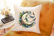 Watercolor Gothic Summer Clipart, an Illustration by Sublimation Artist (Thumbnail 6 of 6)
