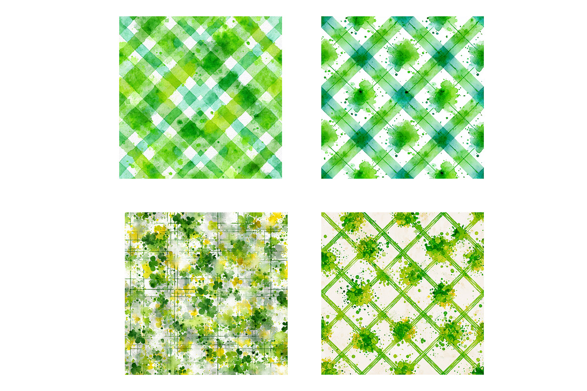 St Patricks Digital Paper, a Texture Illustration by Designworld (Photo 5 of 5)