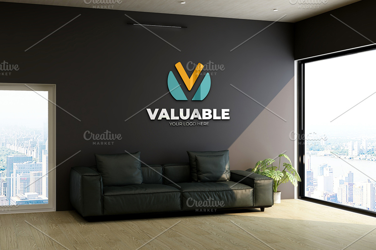 PSD Office Lobby Waiting Room Mockup, a Product Mockup by Ayy (Photo 8 of 21)