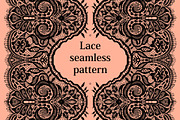 Lace seamless pattern., a Pattern Graphic by Ajuga (Thumbnail 1 of 7)
