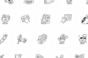 Podcast And Communication Icons