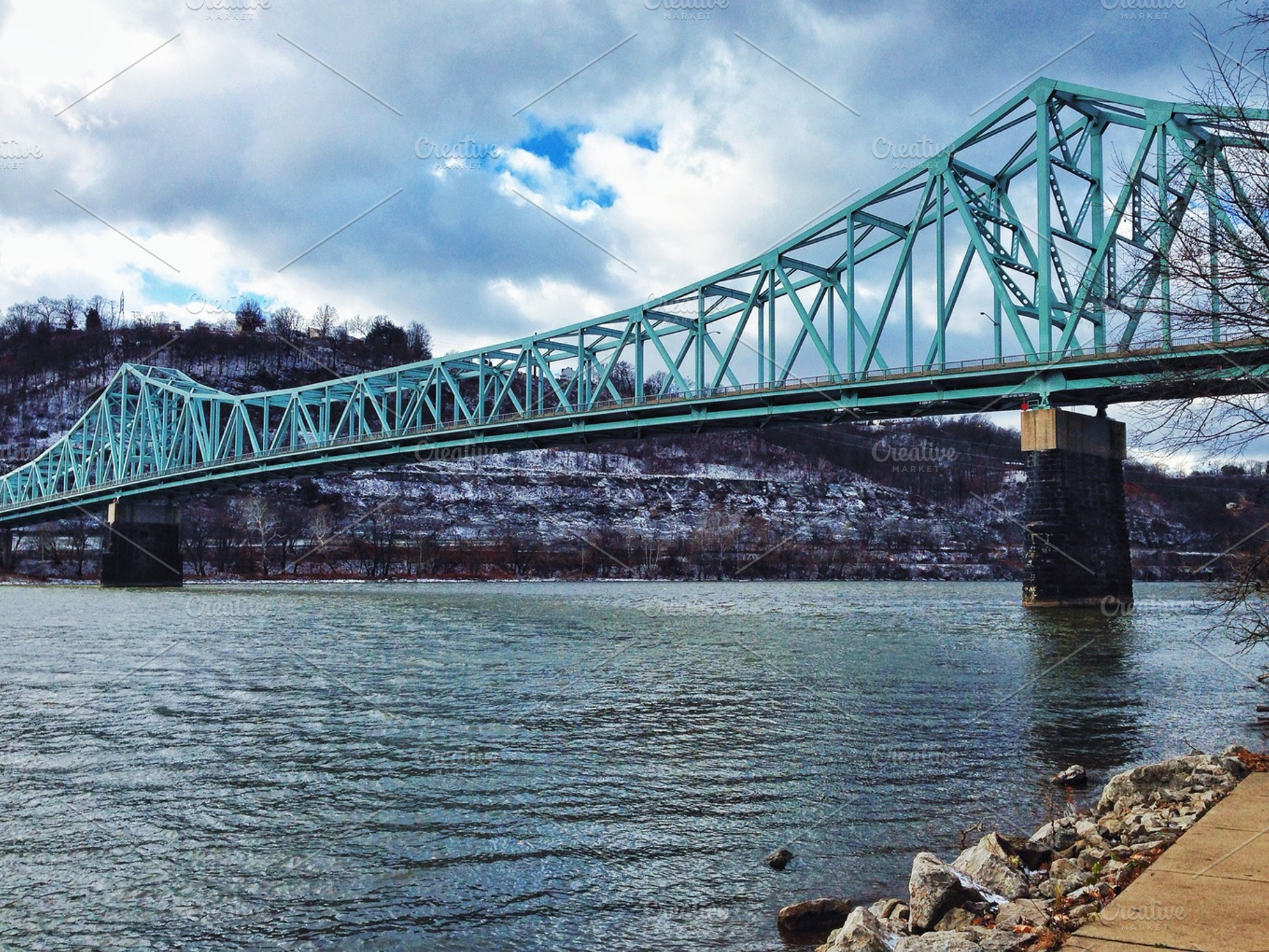 Sewickley Bridge I Stock Photo