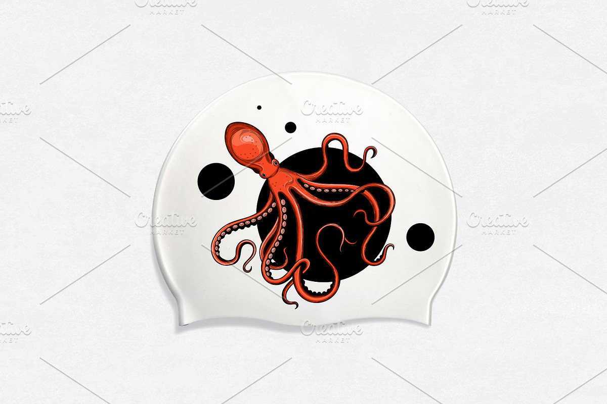 Seafood, an Animal Illustration by VitalinaGofman (Photo 5 of 7)