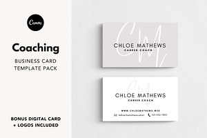 Business Card Template Pack Logo