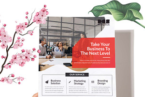 Dev Corporate Business Flyer solutio