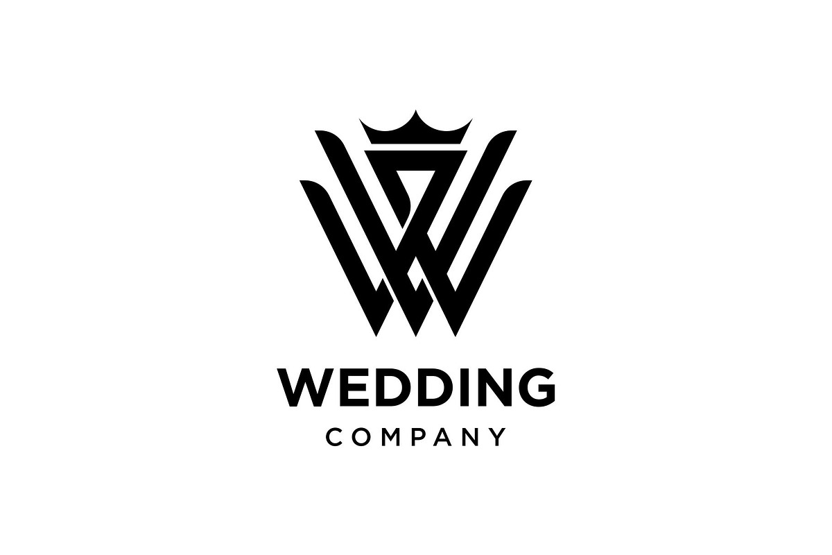 Letter WV Crown Logo, a Branding & Logo Template by Buqancreative (Photo 1 of 2)