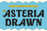 CS Asteria Drawn, a Serif Font by Craft Supply Co. (Thumbnail 1 of 8)