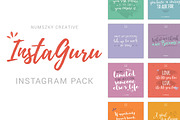 InstaGuru - Instagram pack, a Social Media Template by Numszky Creative (Thumbnail 1 of 5)
