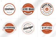 24 Vintage Round Logo Templates, a Branding & Logo Template by MaryArt (Thumbnail 5 of 8)
