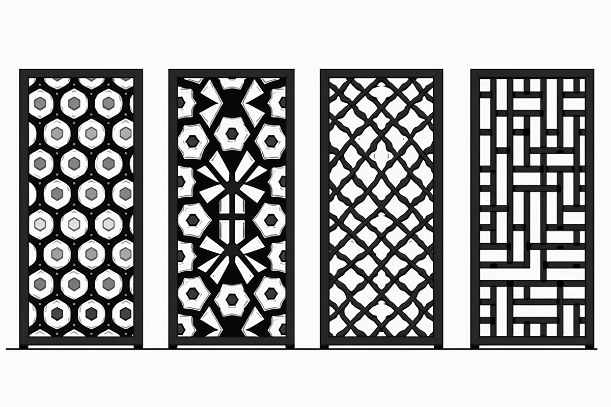Abstract Vector Panels for Laser Cut, an Illustration by hafijul (Photo 8 of 9)