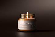 Amber Glass Candle Mockup Bundle, a Packaging Mockup by pmvch (Thumbnail 94 of 135)