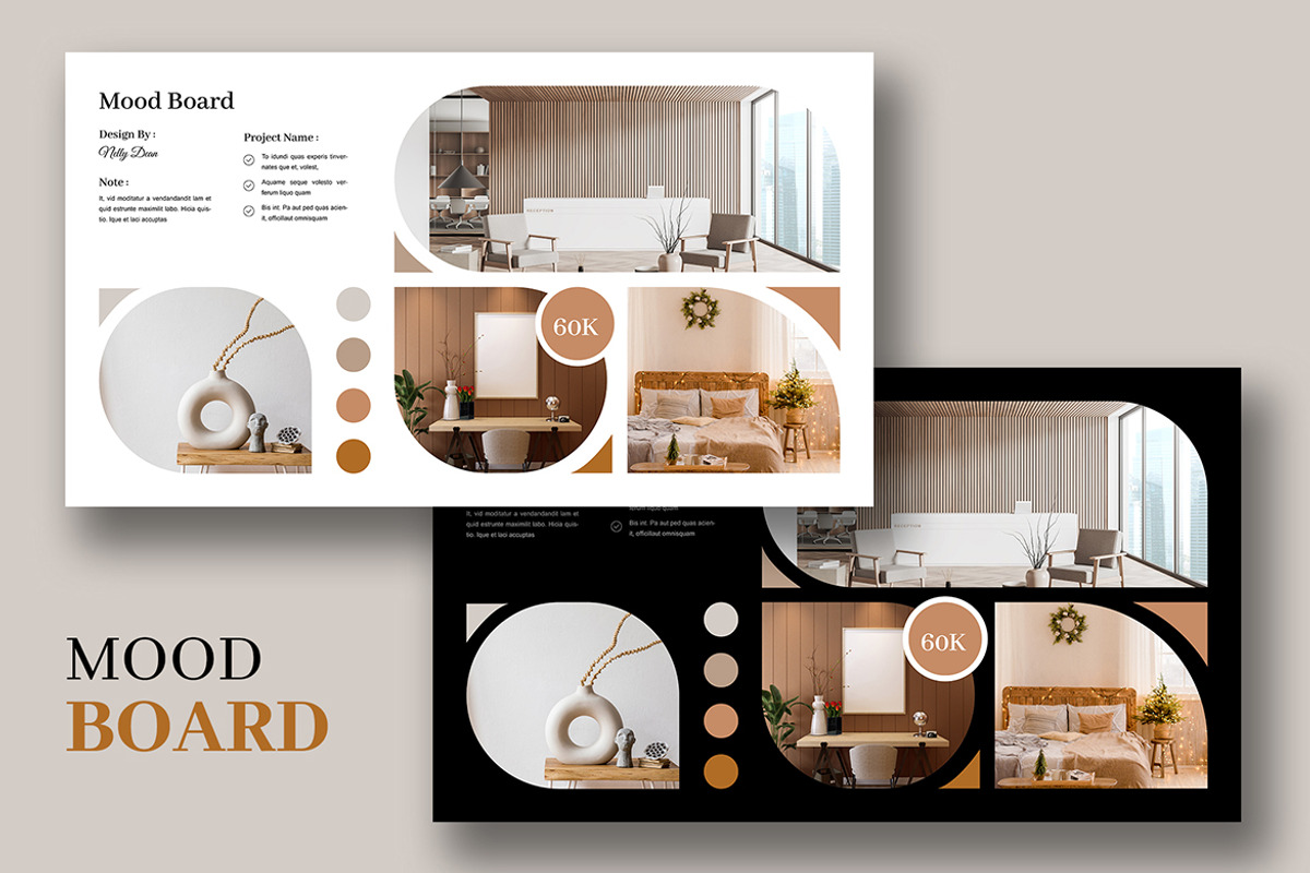 Simple Moodboard Layout, an UI Kit Template by ContestDesign (Photo 1 of 3)