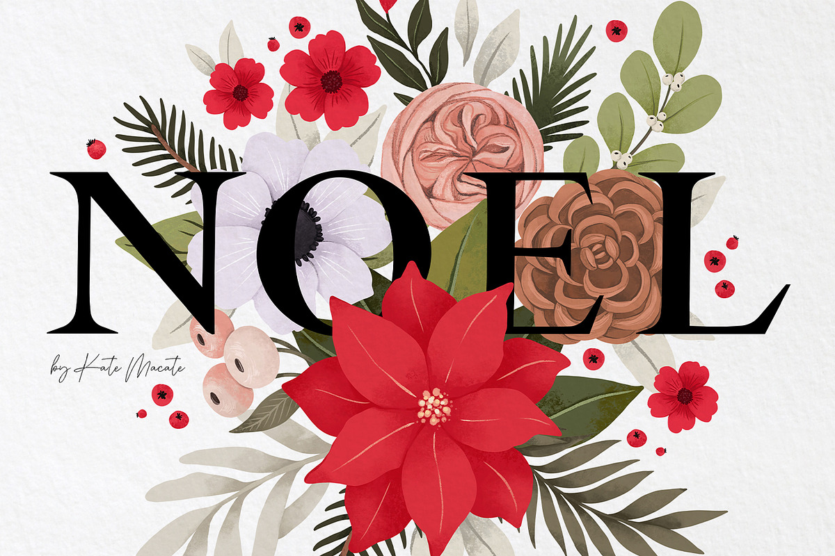 Sale. Christmas cards & Alphabet, a Decorative Illustration by Kate Macate (Photo 5 of 11)