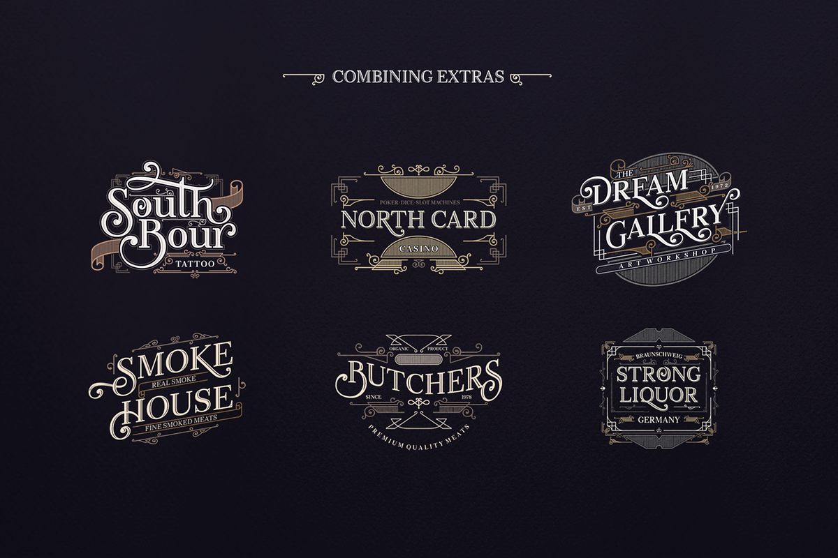 Monstice Family Fonts + EXTRAS preview 7
