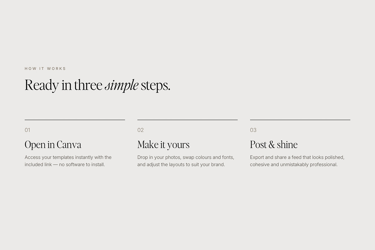 Modern Canva Instagram Templates, a Social Media Template by Adam and Grace (Photo 11 of 22)